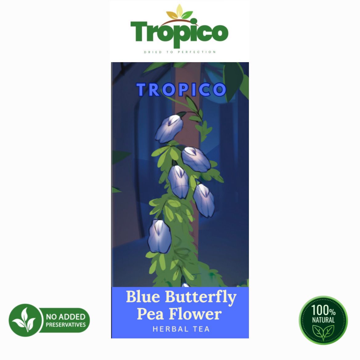 Blue Butterfly Pea Flower Tea
