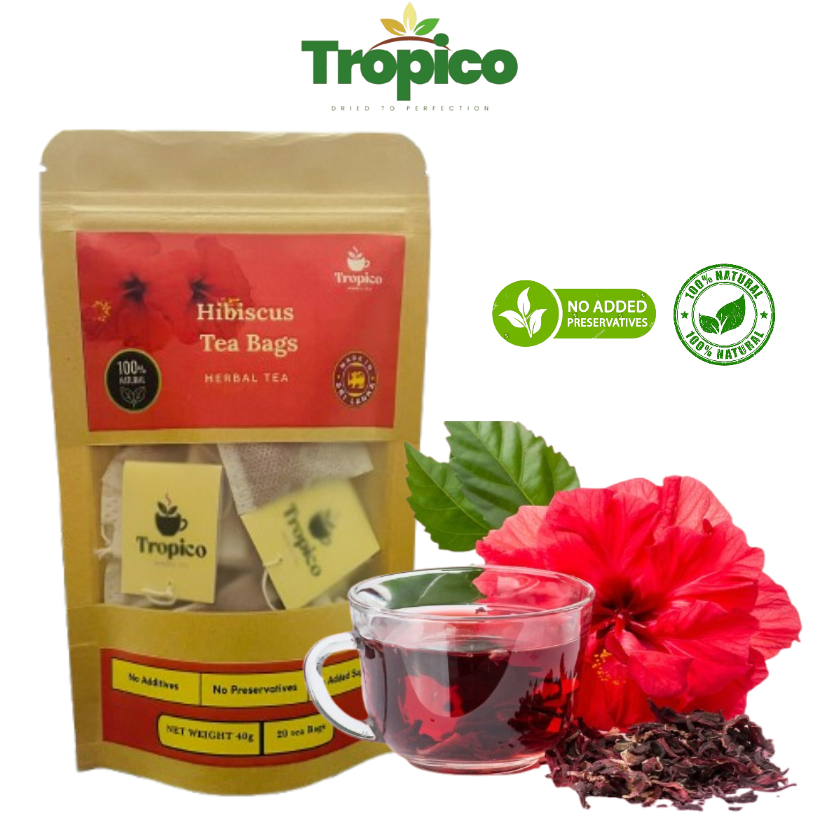 Hibiscus Flower Tea